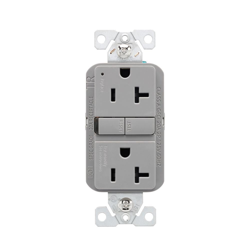 Cooper Wiring Devices Eaton TRGF20GY GFCI Self-Test 20A -125V